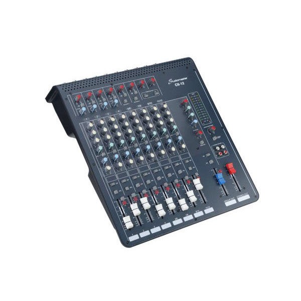 Studiomaster C6-12 12CH Compact Mixer 12 input / 6 Mic / 4 Stereo / 3bandEQ 
Studiomaster