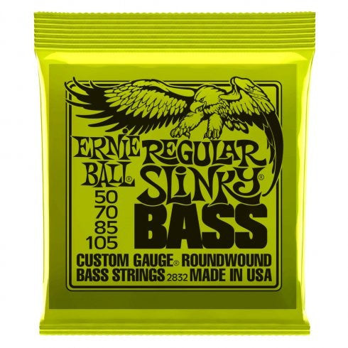 Ernie Ball Bass Regular Slinky .50 - .105 Strings - Spartan Music