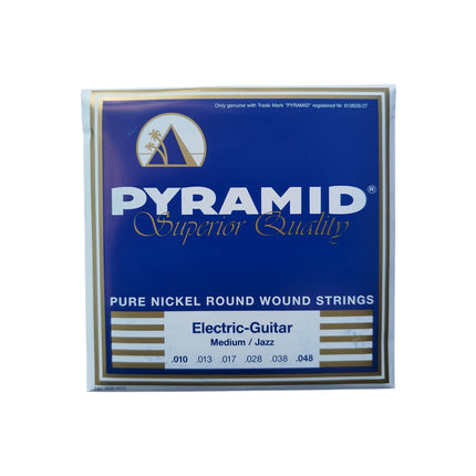 Pyramid Pure Nickel Round Wound Electric Guitar Strings .010 - .048
