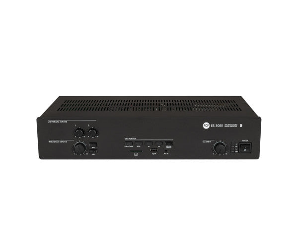 RCF ES3080 80W Mixer Amplifier with MP3 Player/Bluetooth/SD Card