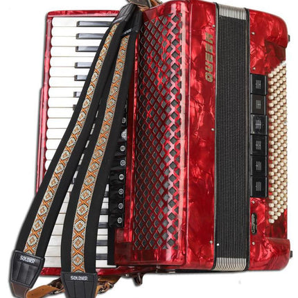 Patterned Accordion Strap (Pair) - Spartan Music