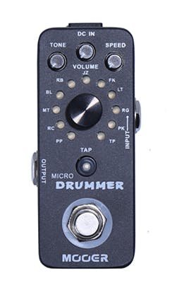 Mooer Micro Drummer Drum Machine Pedal