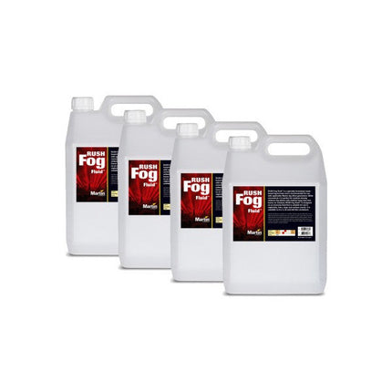 Martin Audio Rush Fog Fluid - Box of 4 x 5 Litre Bottles