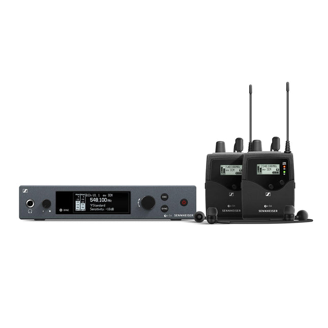 Sennheiser EW IEM G4-GB DUAL In-Ear Monitoring CH38