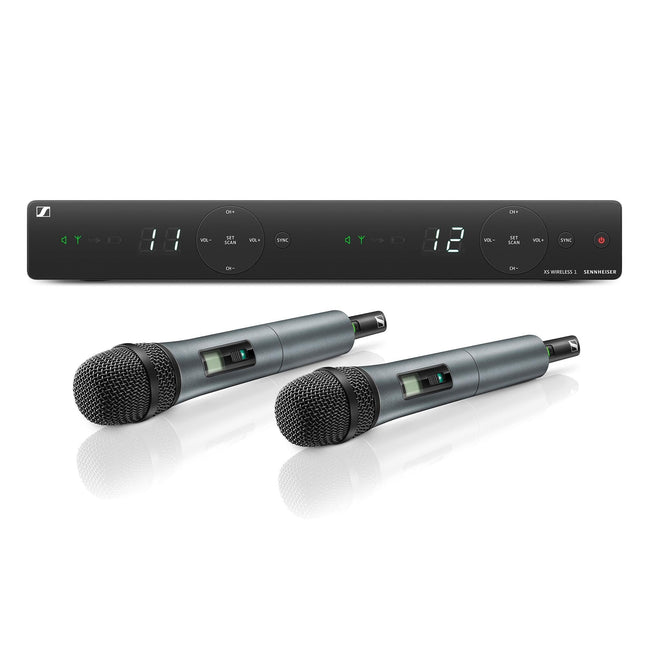 Sennheiser XSW1-825 GB DUAL H/H System with E825 Cardioid Transmitter CH38