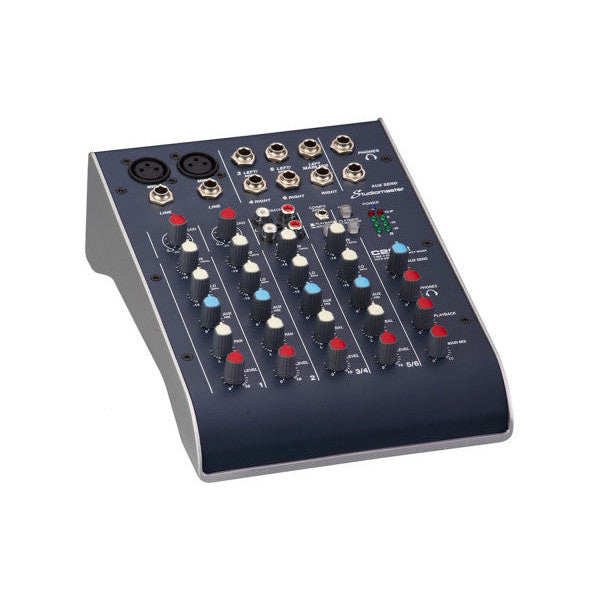 Studiomaster C2-2 2CH Compact Mixer 6 input / 2 Mic / 2 Stereo / 2bandEQ