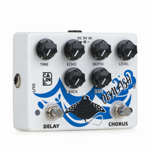 caline guitar pedals Caline DCP-03 Devilfish Delay Chorus – Spartan Music