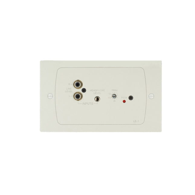 Cloud LE-1W Stereo Input Plate - White