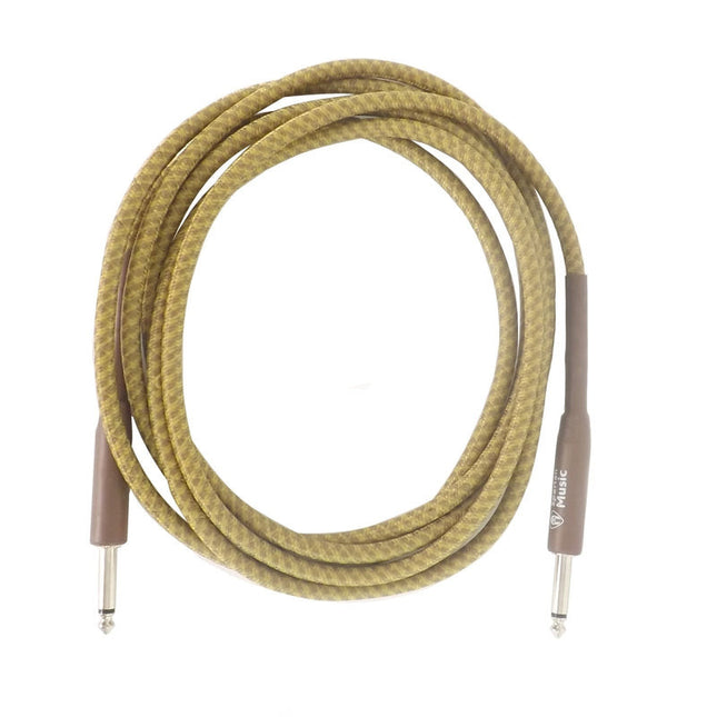3m Straight / Straight Vintage Braided Guitar Lead Cable