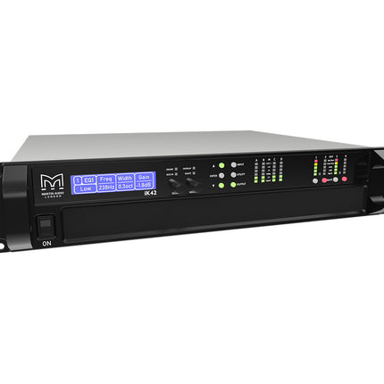 Martin Audio iKon iK42-DANTE 4 Channel Class D Amplifier 4x3000W @ 4Ω 2U