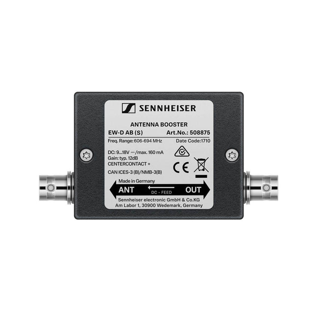 Sennheiser EW-D AB (S) Antenna Booster CH38