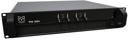 Martin Audio VIA2004 4 Channel Class D 4x500W @ 4Ω Power Amp 2U