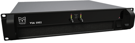 Martin Audio VIA5002 2 Channel Class D 2x2500W @ 4Ω Power Amp 2U