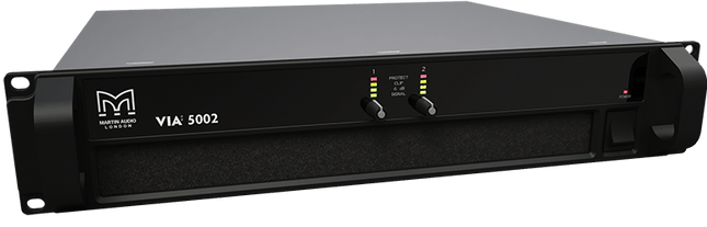 Martin Audio VIA5002 2 Channel Class D 2x2500W @ 4Ω Power Amp 2U