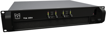 Martin Audio VIA5004 4 Channel Class D 4x1250W @ 2Ω Power Amp 2U