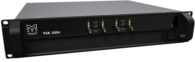 Martin Audio VIA5004 4 Channel Class D 4x1250W @ 2Ω Power Amp 2U