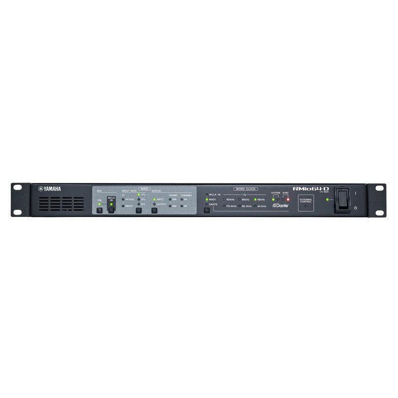 Yamaha RMio64-D I/O Rack Dante/MADI Network Expander – Spartan Music