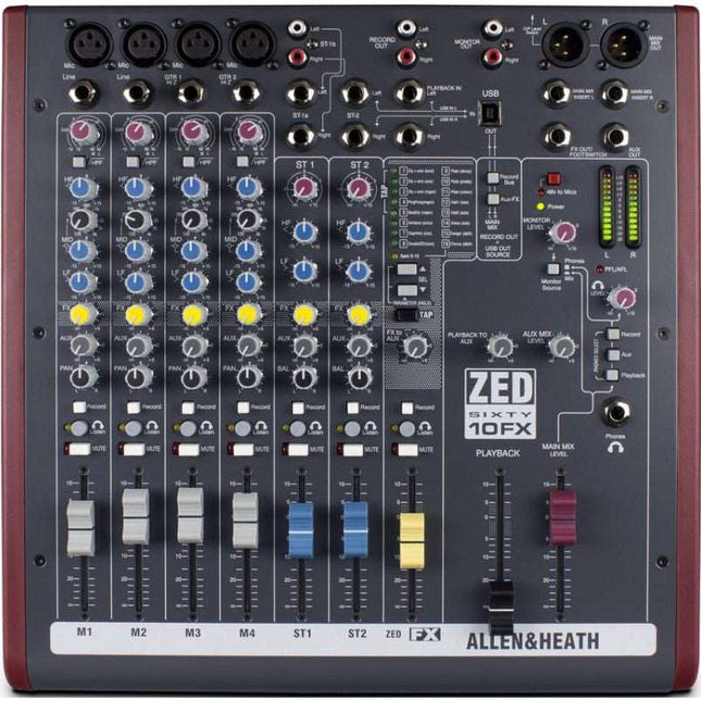 Allen & Heath ZED60-10FX Console