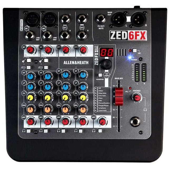 Allen & Heath ZED-6FX Mixing Console