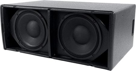 Martin Audio SX210 2x10" Direct Radiating Slimline Dual Subwoofer 500W Black Martin 
Audio