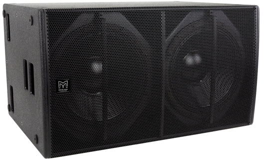 Martin Audio X218 BlacklineX 2x18" Subwoofer with 4" Voice Coil Black