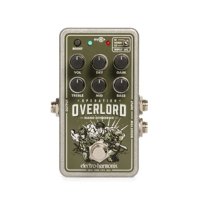 Electro Harmonix Operation Overlord Overdrive - Spartan Music