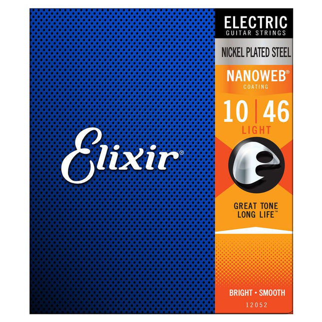 Elixir Nanoweb .010 - .046 Nano Light Strings - Spartan Music