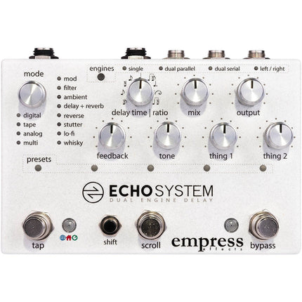 Empress Effects Echosystem Dual Delay - Spartan Music