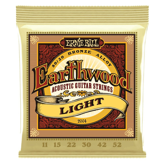 Ernie Ball Earthwood Light .011 - .052 Strings - Spartan Music