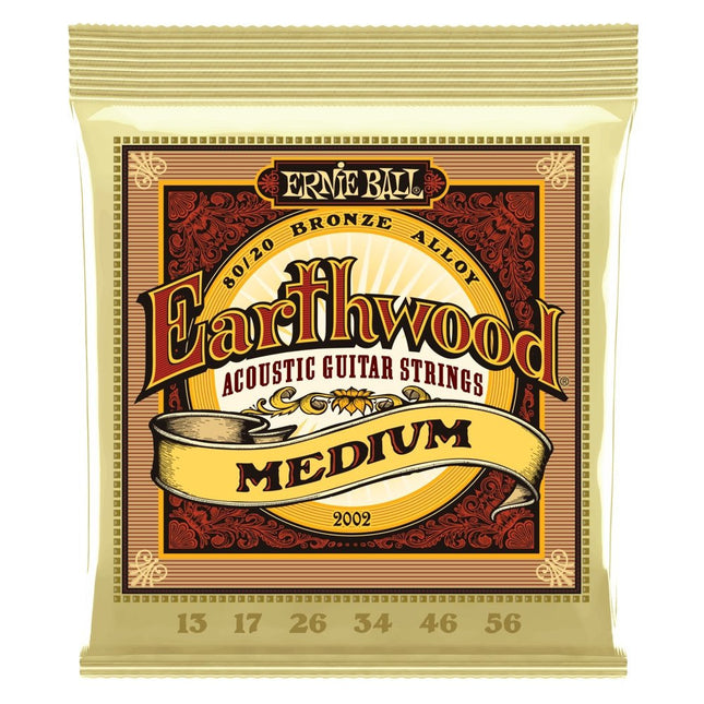 Ernie Ball Earthwood Medium .013 - .056 Strings - Spartan Music