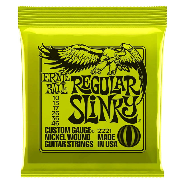 Ernie Ball Regular Slinky .010 - .046 Strings - Spartan Music