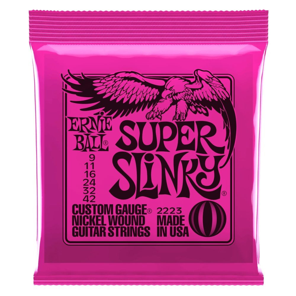 Ernie Ball Super Slinky .009 - .042 Strings - Spartan Music