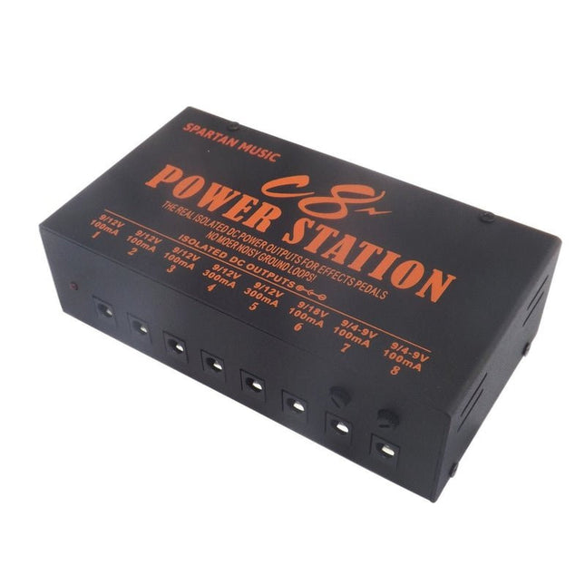 Isolated Guitar Pedal Power Supply 9v 18v 4-9v DC - Spartan Music