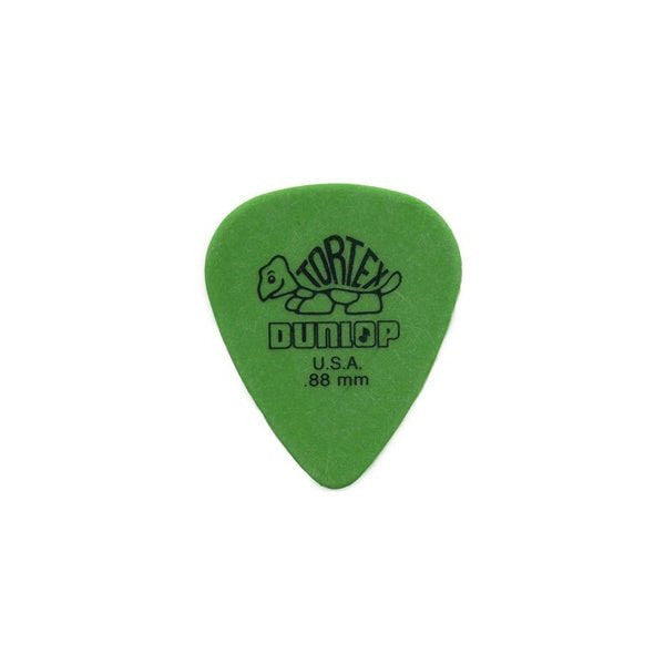 Jim Dunlop Tortex Pick Standard Green .88mm - Spartan Music