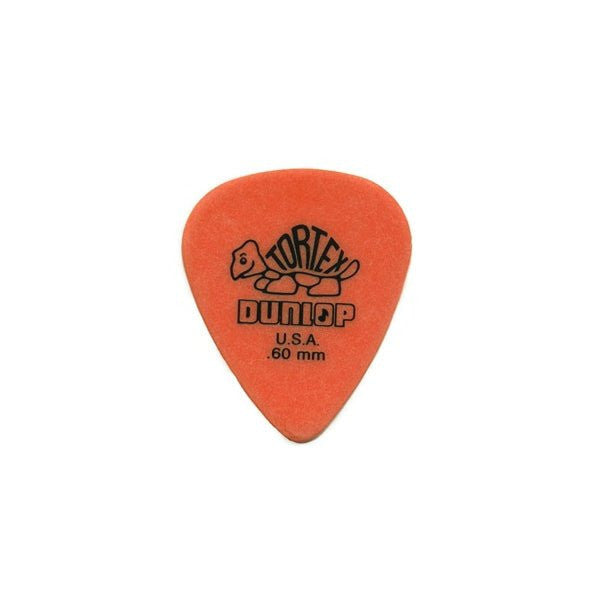 Jim Dunlop Tortex Pick Standard Orange 0.6mm - Spartan Music