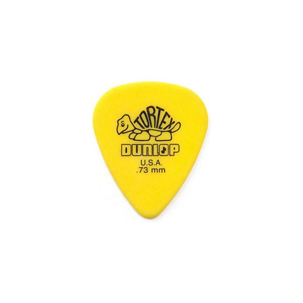 Jim Dunlop Tortex Pick Standard Yellow .73mm - Spartan Music