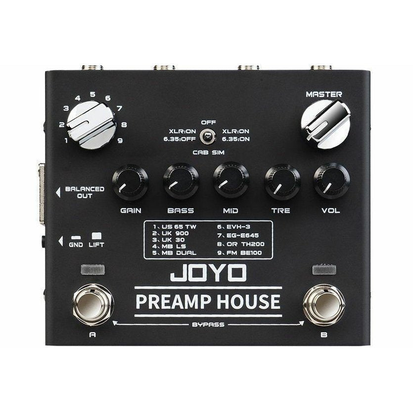 Joyo R-15 Preamp House Amp Sim - Spartan Music