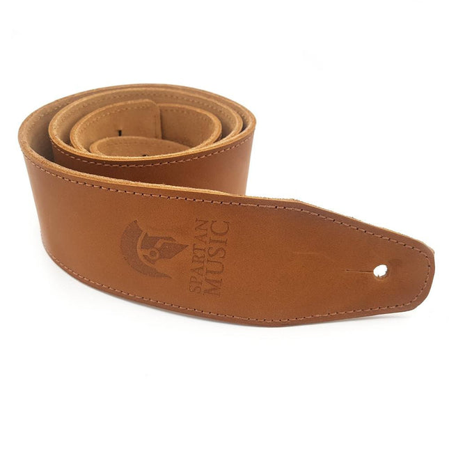Light Brown Vintage Leather Strap - Spartan Music