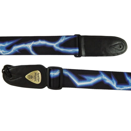 Lightning Guitar Strap - Spartan Music