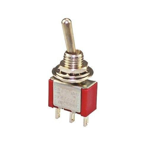 ON / ON (SPDT) 2 Way Selector Toggle Switch - Spartan Music
