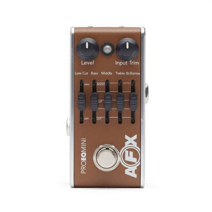 Fishman AFX Pro EQ Mini Acoustic Preamp & EQ Pedal