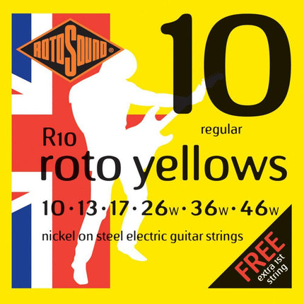 R10 Rotosound Yellows - Spartan Music