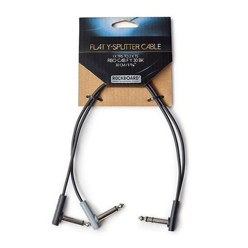 Rockboard Flat Patch Y Splitter Cab 30cm - Spartan Music