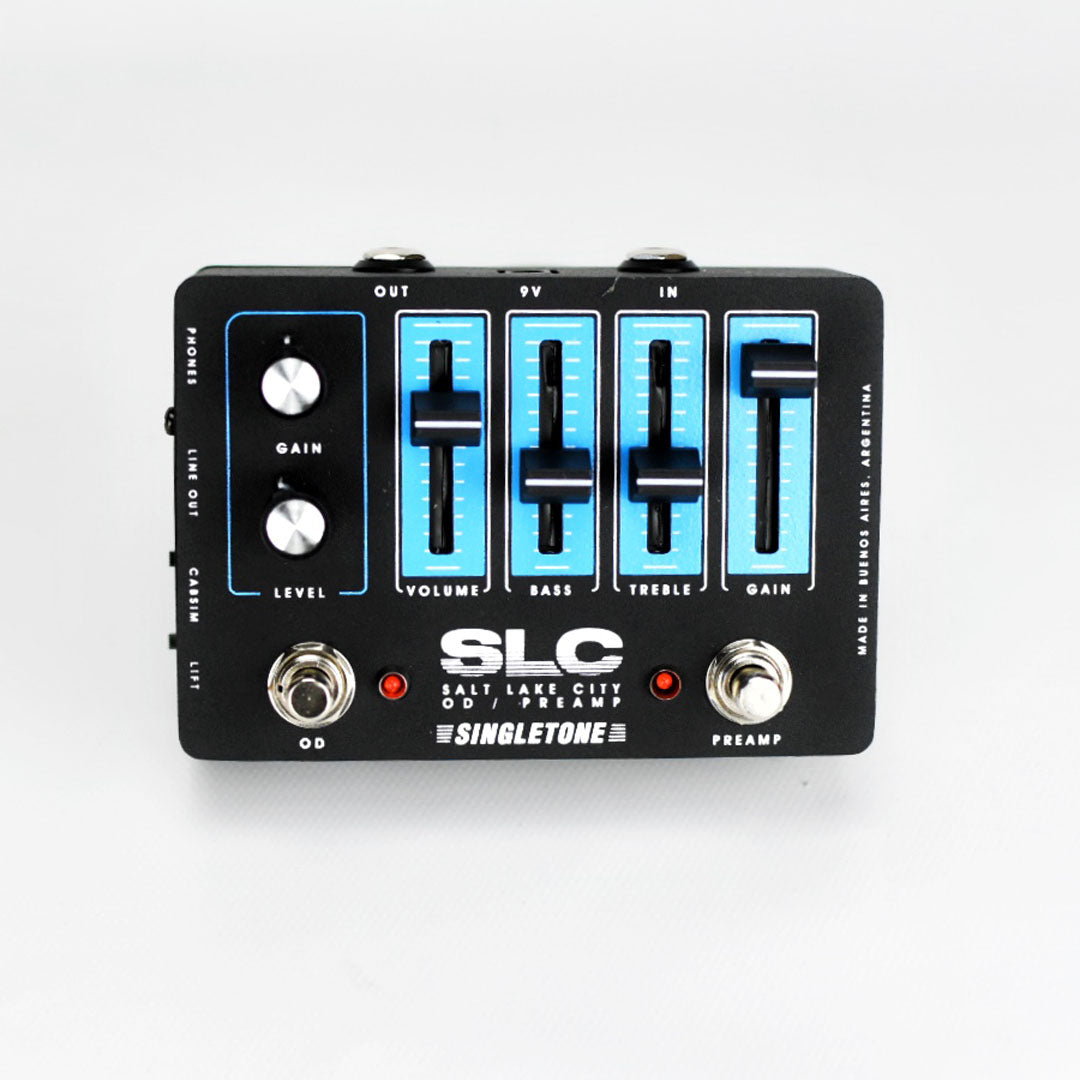 blackface preamp pedal Singletone Salt Lake City (SLC) PreAmp OD – Spartan Music