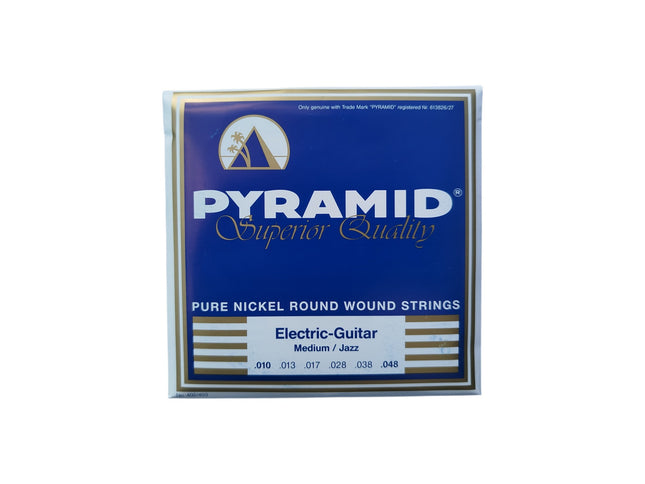 Pyramid Pure Nickel Round Wound Electric Guitar Strings .010 - .048