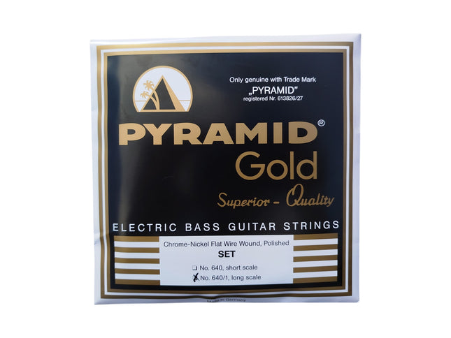 Pyramid Gold Electric Bass Guitar Strings Long Scale 640/1 .040 - .105