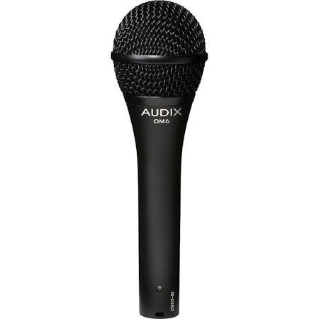 Audix OM6 Dynamic Premium PA Hypercardioid Vocal Microphone