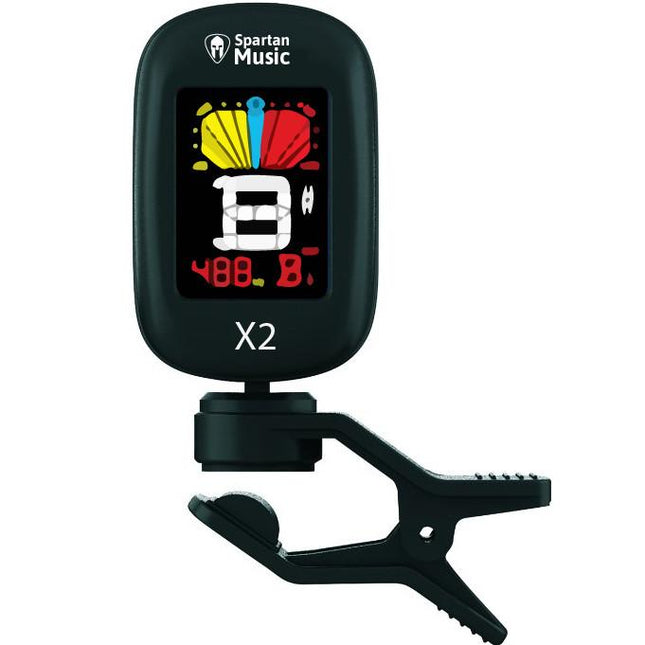 Clip on Instrument Tuner - Electric / Bass / Ukulele - Spartan Music