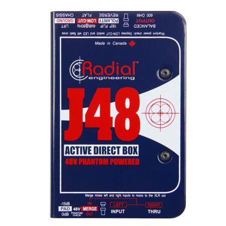 Radial J48 Active Direct Box - Spartan Music